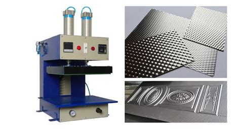 sheet metal embossing machine|embossing patterns for metal sheets.